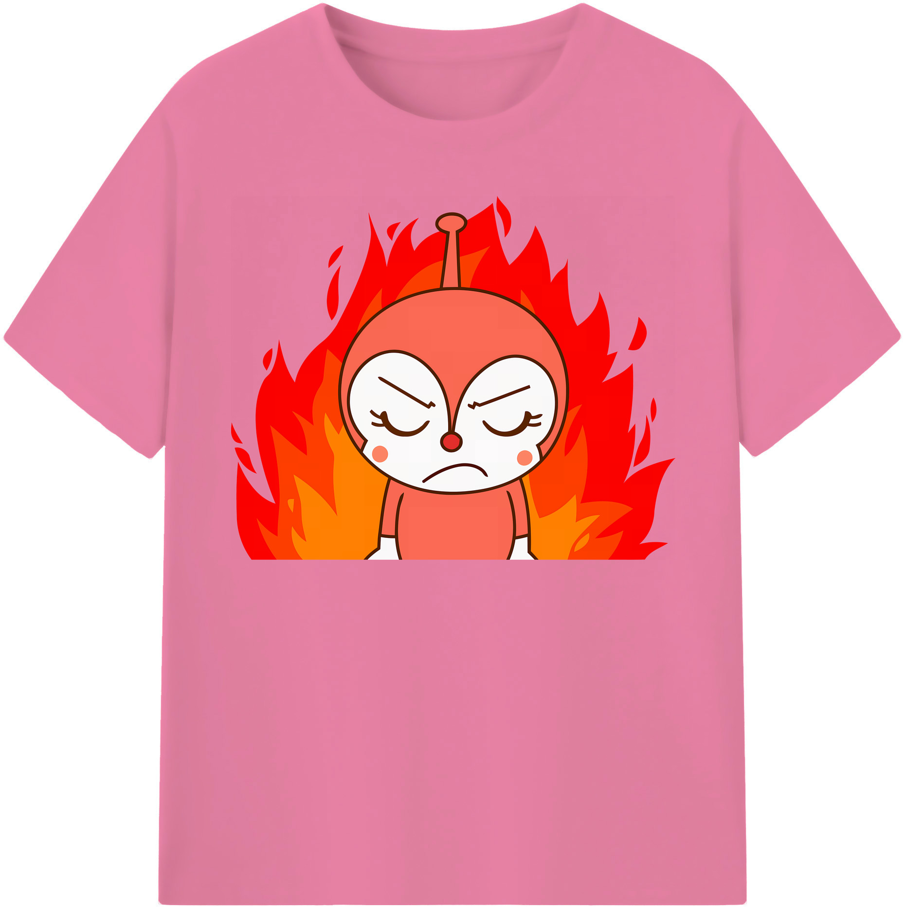 （画像用） アンパンマン Anpanman 綿100％半袖Tシャツ（フロントプリント）